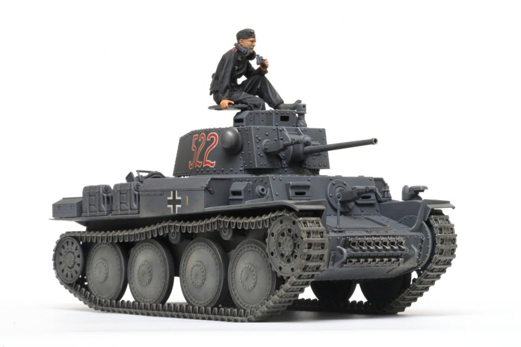 Tamiya - Panzer 38 (T) Ausf. E/f Tank Plastic Model Kit En Existencia