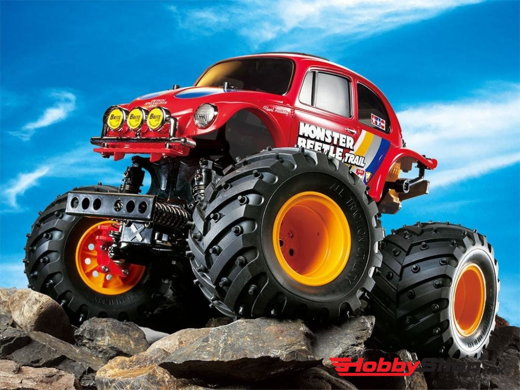 Tamiya - Rc Monster Beetle Trail 4X4 Kit W/ Gf-01Tr Chassis En Existencia