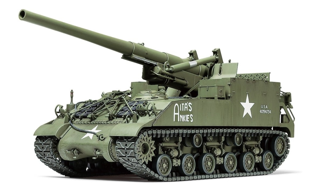 Tamiya - Us Self-Propelled 155Mm Gun M40 1/35 Plastic Model Kit En Existencia