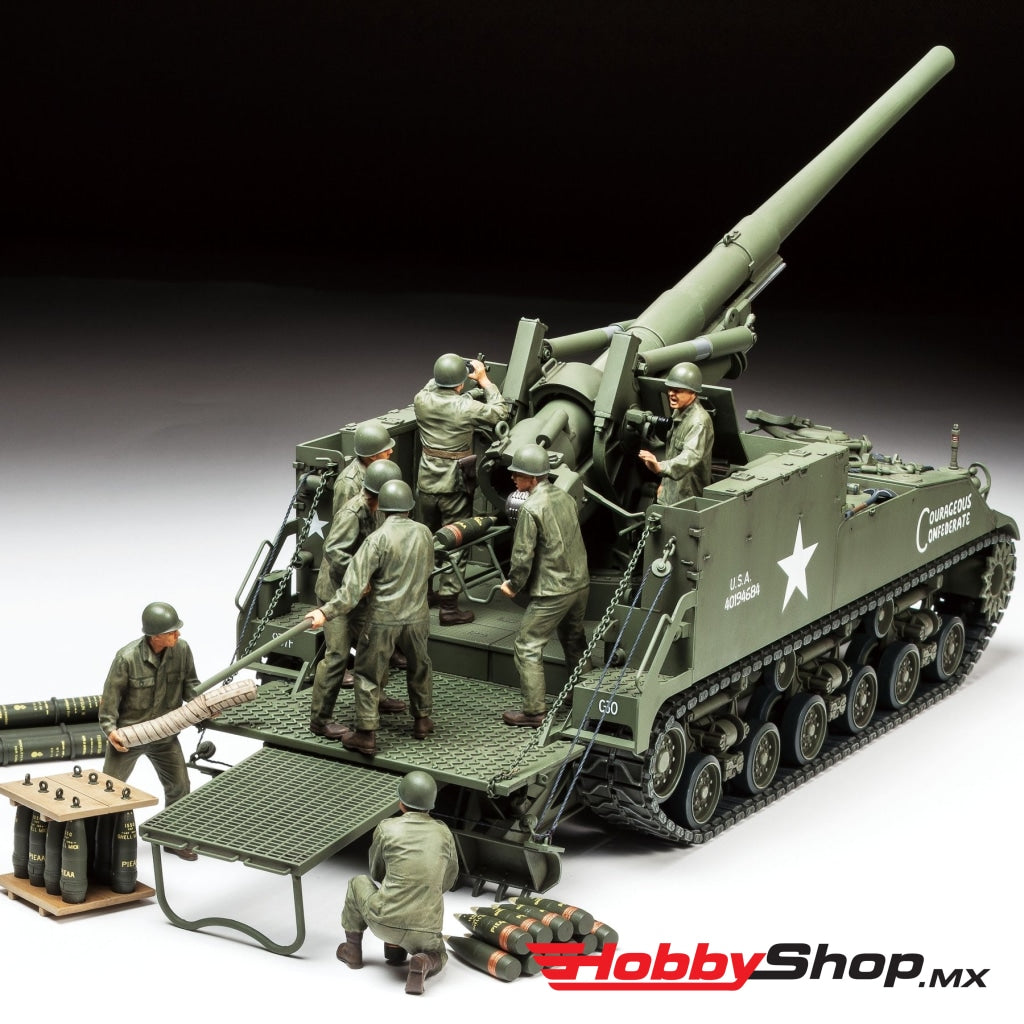 Tamiya - Us Self-Propelled 155Mm Gun M40 1/35 Plastic Model Kit En Existencia