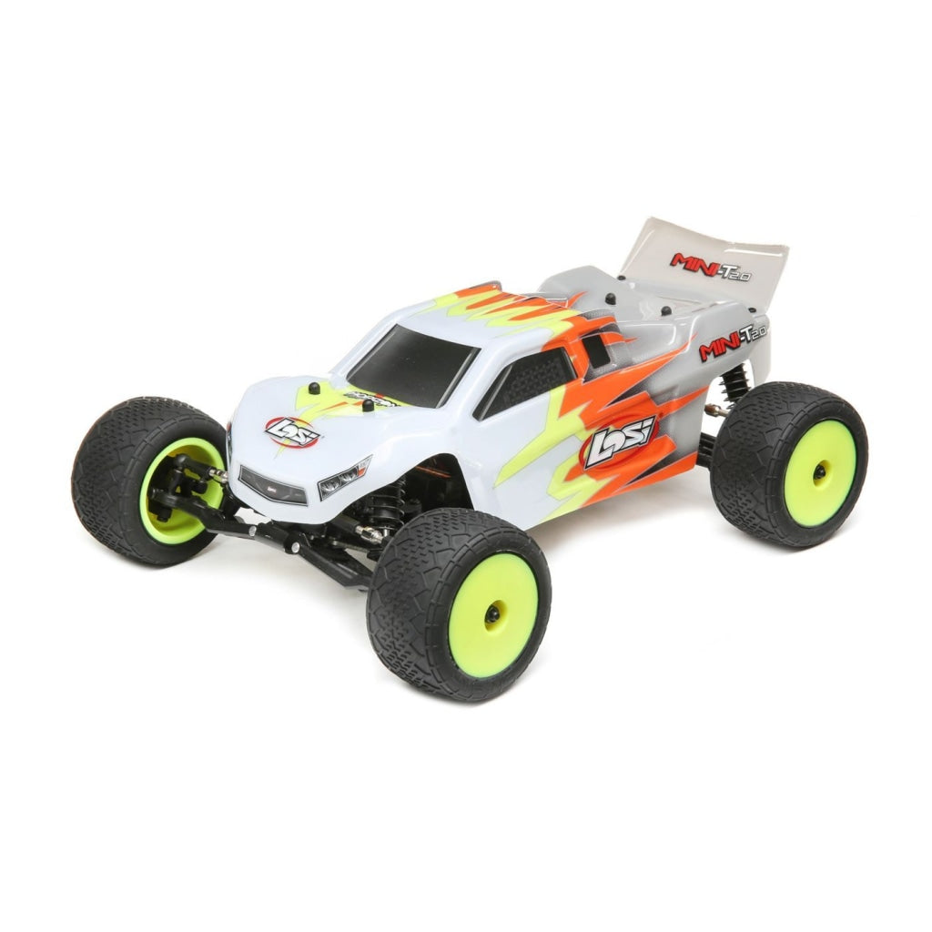 Team Losi - 1/18 Mini-T 2.0 2Wd Stadium Truck Brushed Rtr Gray/white En Existencia