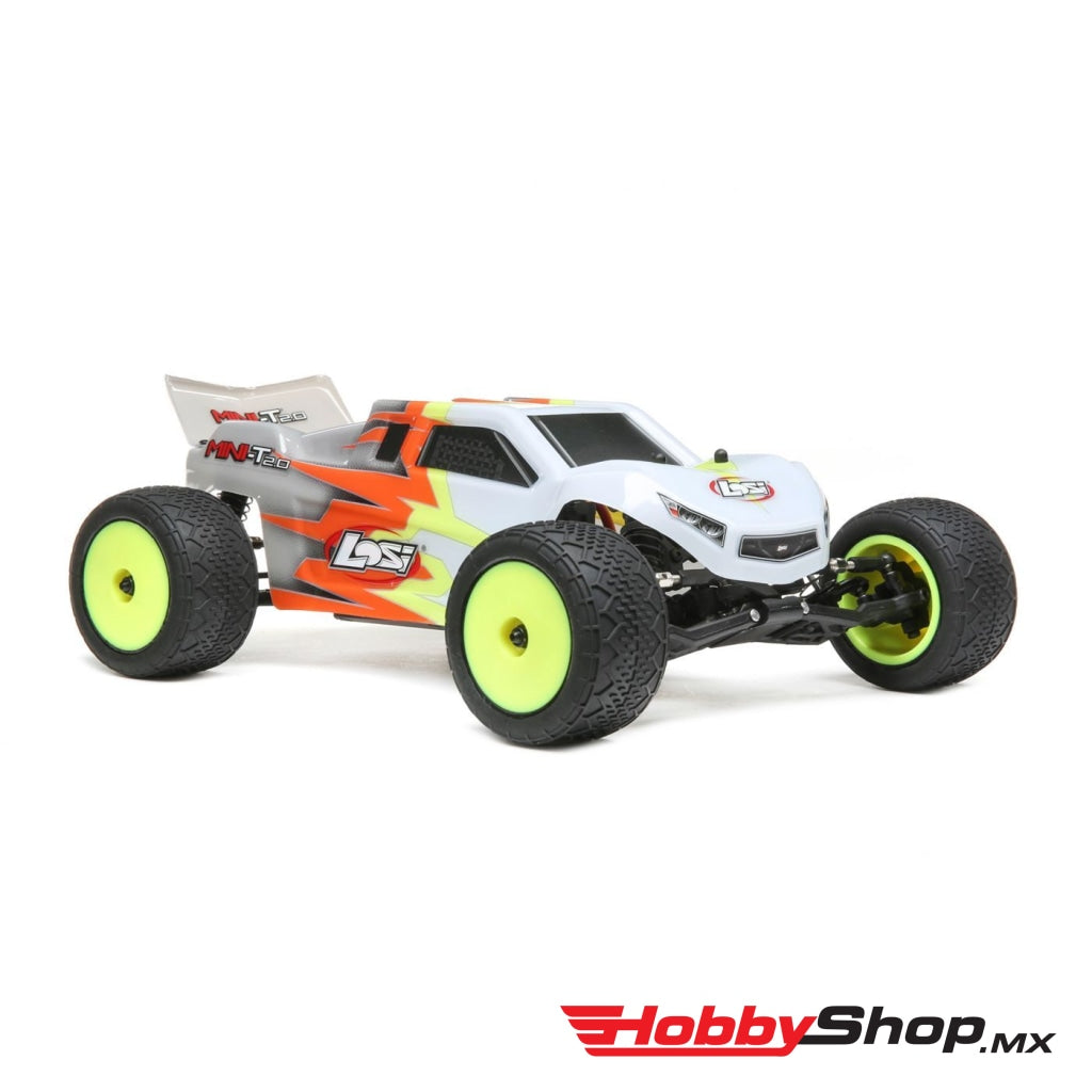Team Losi - 1/18 Mini-T 2.0 2Wd Stadium Truck Brushed Rtr Gray/white En Existencia