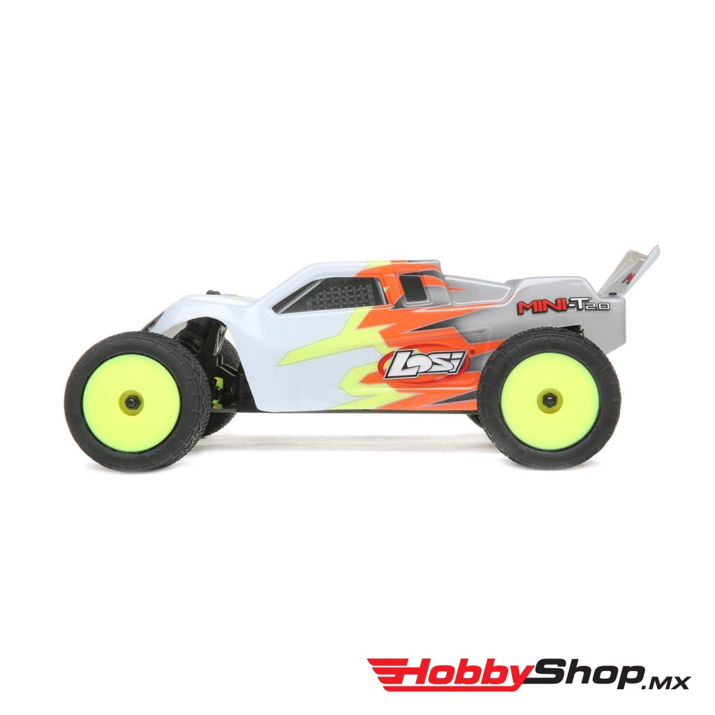Team Losi - 1/18 Mini-T 2.0 2Wd Stadium Truck Brushed Rtr Gray/white En Existencia