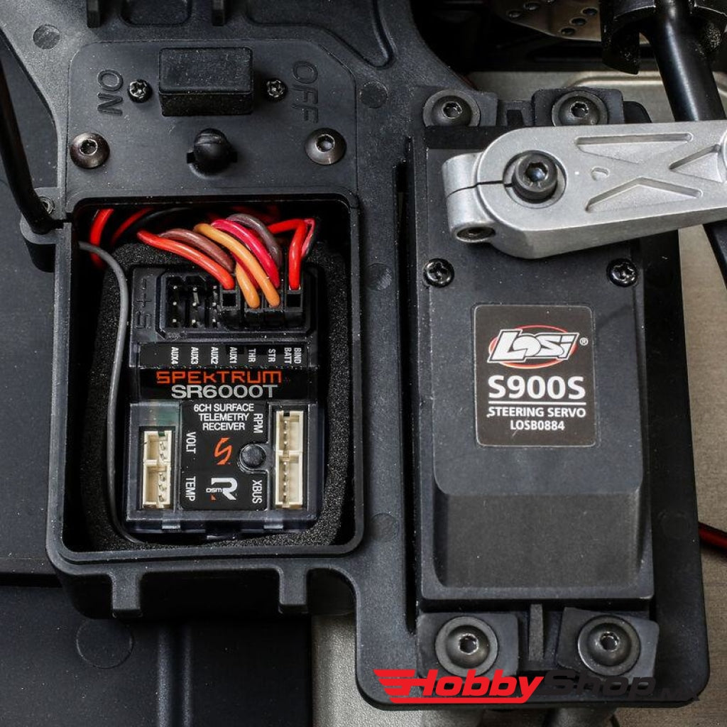 Team Losi - Camioneta De Short Course 5Ive-T 2.0 1/5 Bind-N-Drive 4Wd (Gris / Naranja Blanco) Con