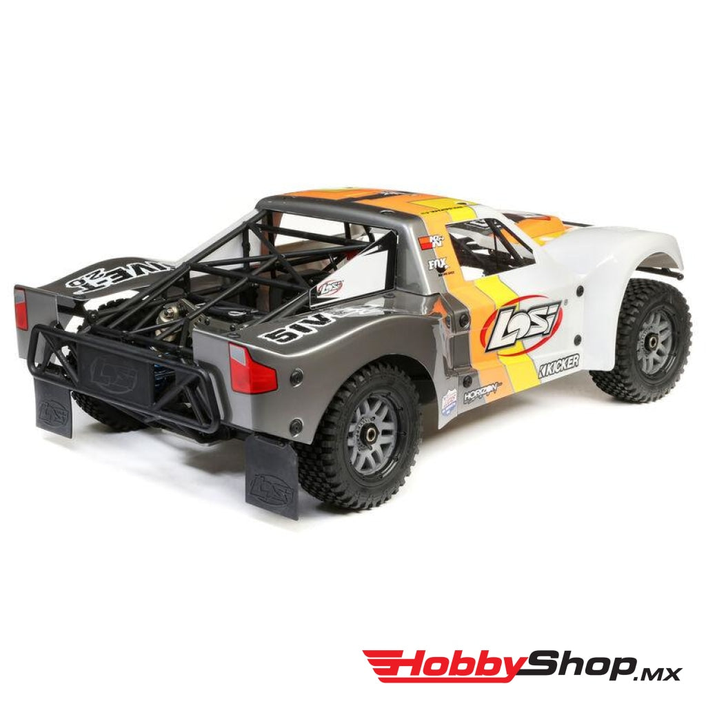 Team Losi - Camioneta De Short Course 5Ive-T 2.0 1/5 Bind-N-Drive 4Wd (Gris / Naranja Blanco) Con