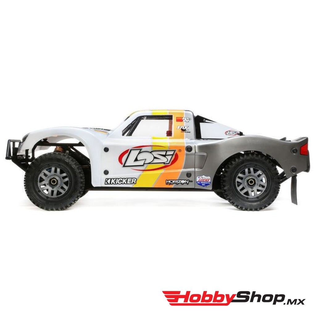 Team Losi - Camioneta De Short Course 5Ive-T 2.0 1/5 Bind-N-Drive 4Wd (Gris / Naranja Blanco) Con