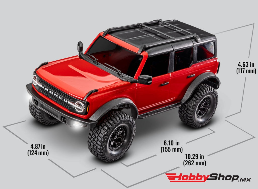 Traxxas - 1/18 Trx-4M W/Ford Bronco Body Negra En Existencia
