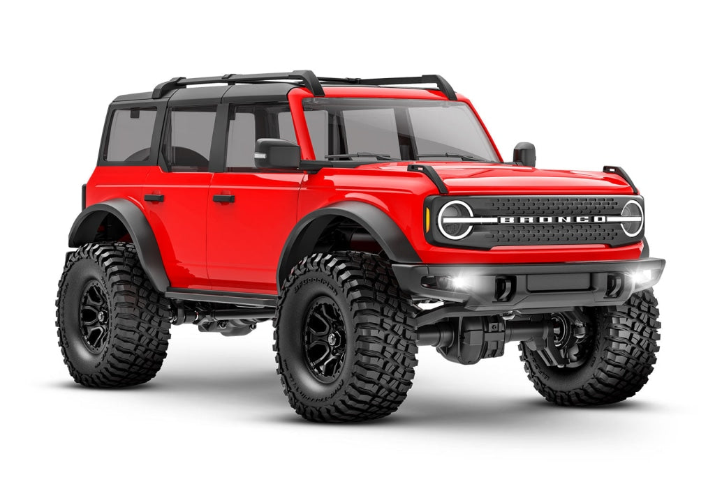 Traxxas - 1/18 Trx-4M W/Ford Bronco Body Roja En Existencia