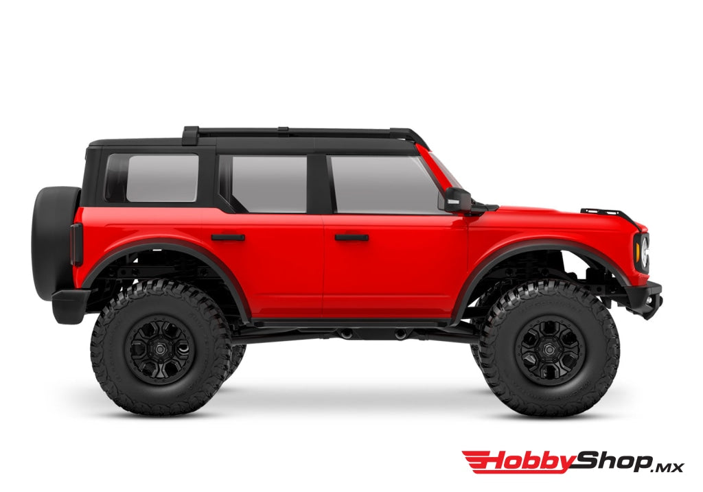 Traxxas - 1/18 Trx-4M W/Ford Bronco Body Roja En Existencia