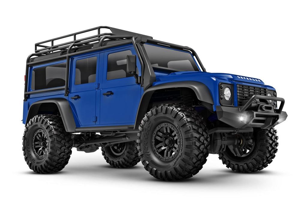 Traxxas - 1/18 Trx-4M W/Land Rover Defender Body Azul En Existencia