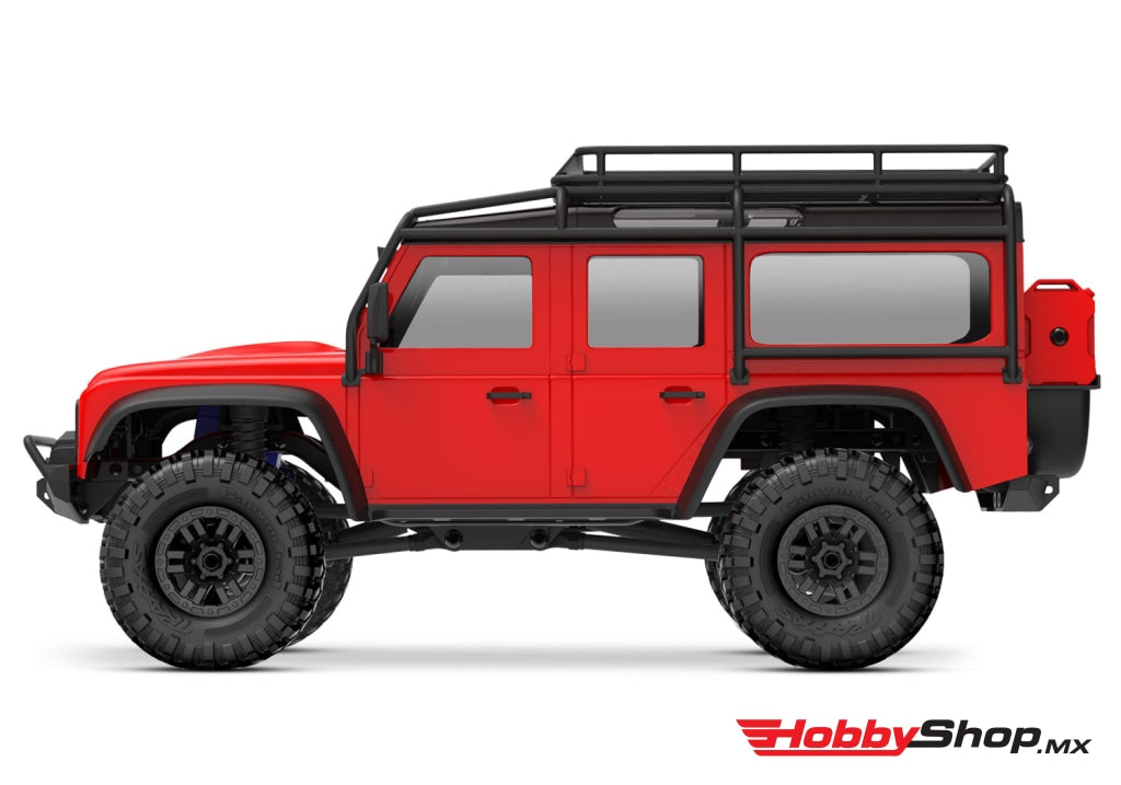 Traxxas - 1/18 Trx-4M W/Land Rover Defender Body Roja En Existencia