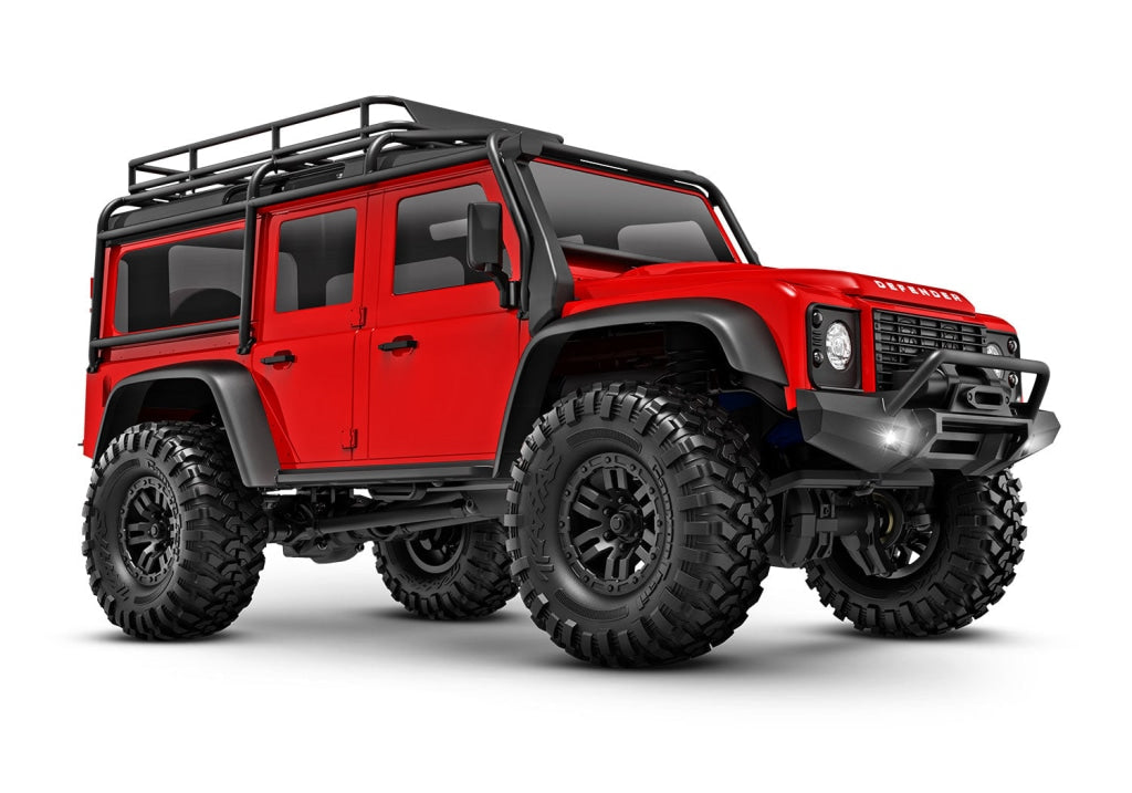 Traxxas - 1/18 Trx-4M W/Land Rover Defender Body Roja En Existencia