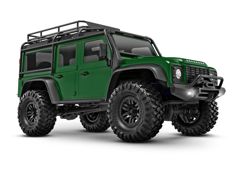 Traxxas - 1/18 Trx-4M W/Land Rover Defender Body Verde En Existencia