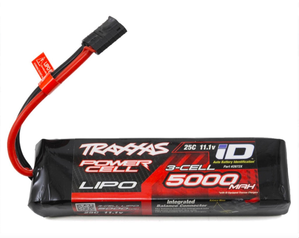 Traxxas - 3S Power Cell 25C Lipo Battery W/id Connector (11.1V/5000Mah) Sobrepedido