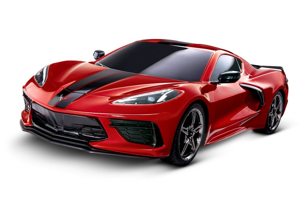 Traxxas - 4-Tec 3.0 1/10 Rtr Touring Car W/corvette Stingray Body & Tq 2.4Ghz Radio System Rojo En