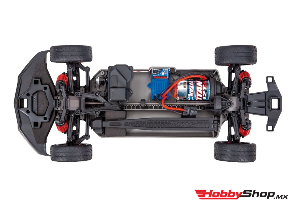 Traxxas - 4-Tec 3.0 1/10 Rtr Touring Car W/corvette Stingray Body & Tq 2.4Ghz Radio System Rojo En