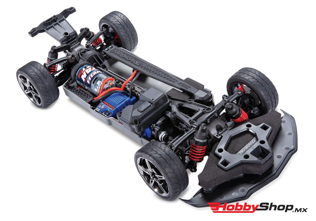 Traxxas - 4-Tec 3.0 1/10 Rtr Touring Car W/corvette Stingray Body & Tq 2.4Ghz Radio System Rojo En