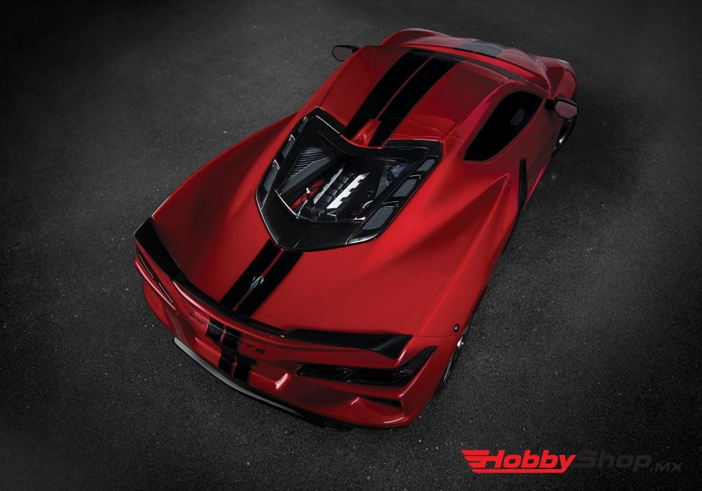 Traxxas - 4-Tec 3.0 1/10 Rtr Touring Car W/corvette Stingray Body & Tq 2.4Ghz Radio System Rojo En