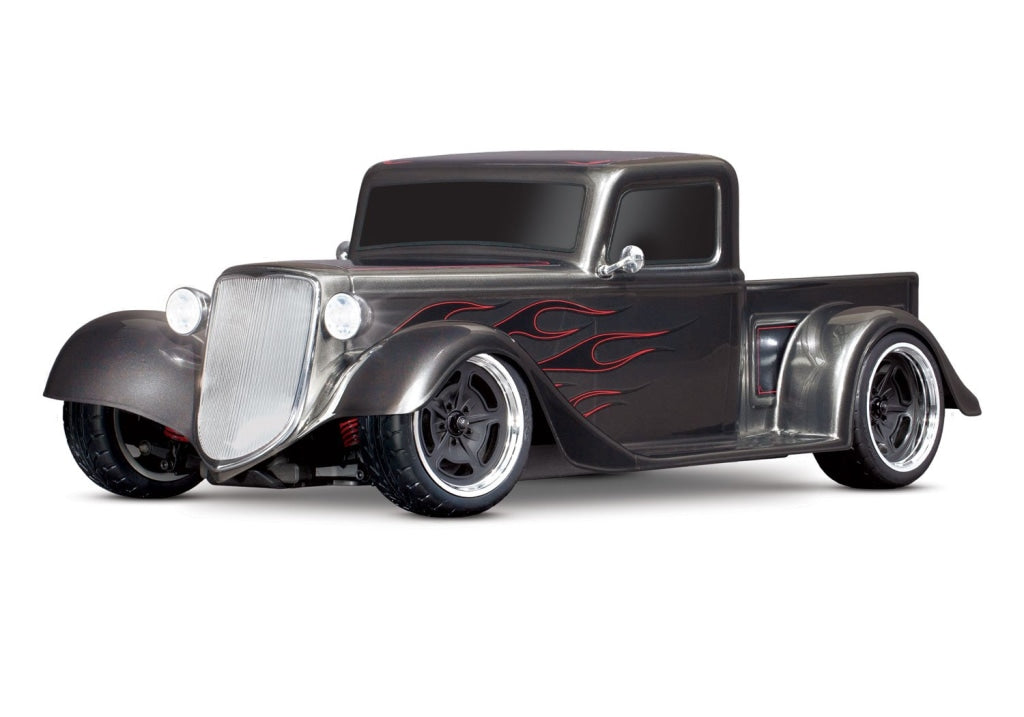 Traxxas - 4-Tec 3.0 1/10 Rtr Touring Car W/factory Five 35 Hot Rod Truck Body (Silver) & Tq 2.4Ghz