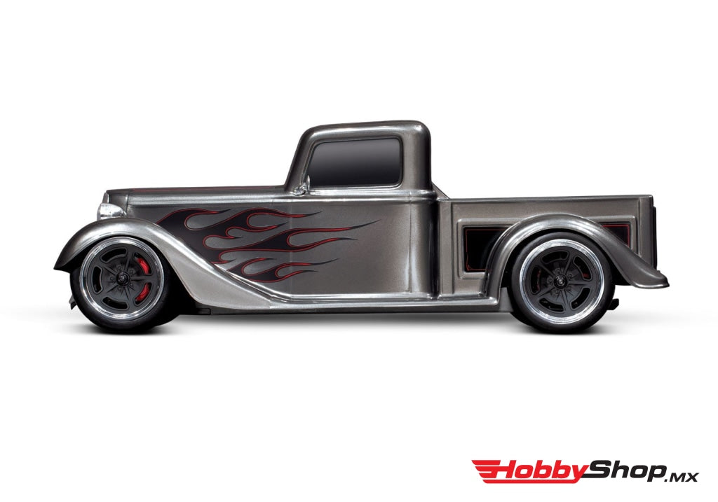 Traxxas - 4-Tec 3.0 1/10 Rtr Touring Car W/factory Five 35 Hot Rod Truck Body (Silver) & Tq 2.4Ghz