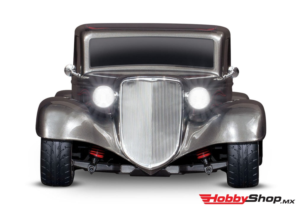 Traxxas - 4-Tec 3.0 1/10 Rtr Touring Car W/factory Five 35 Hot Rod Truck Body (Silver) & Tq 2.4Ghz