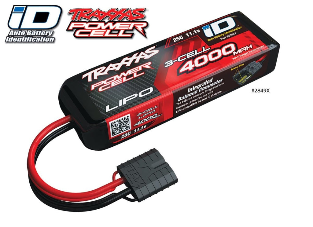 Traxxas - 4000Mah 11.1V 3-Cell 25C Lipo Battery Sobrepedido