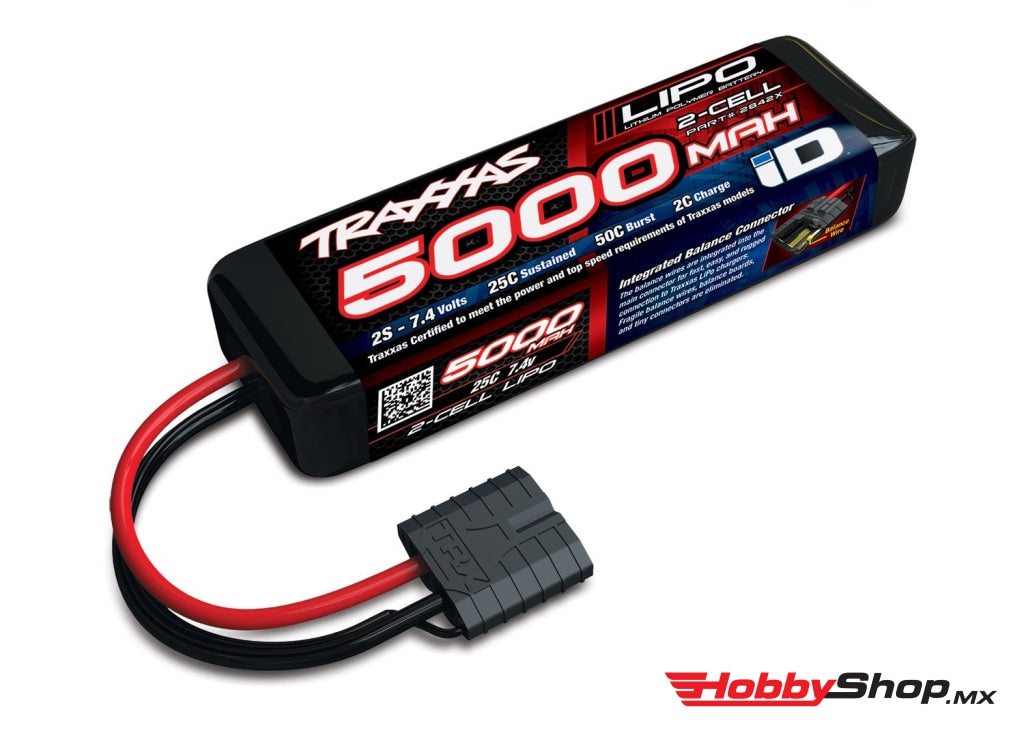 Traxxas - 5000Mah 7.4V 2-Cell 25C Lipo Battery En Existencia