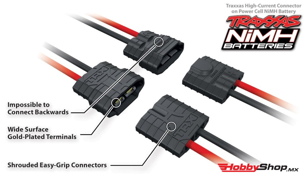 Traxxas - Battery Power Cell 3000Mah (Nimh 7-C Flat 8.4V) En Existencia