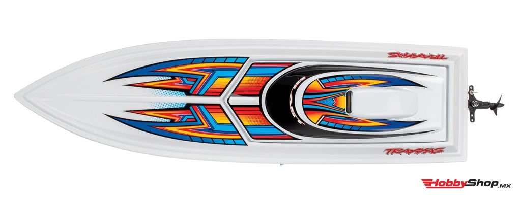 Traxxas - Blast High Performance Race Boat Blanco Sobrepedido
