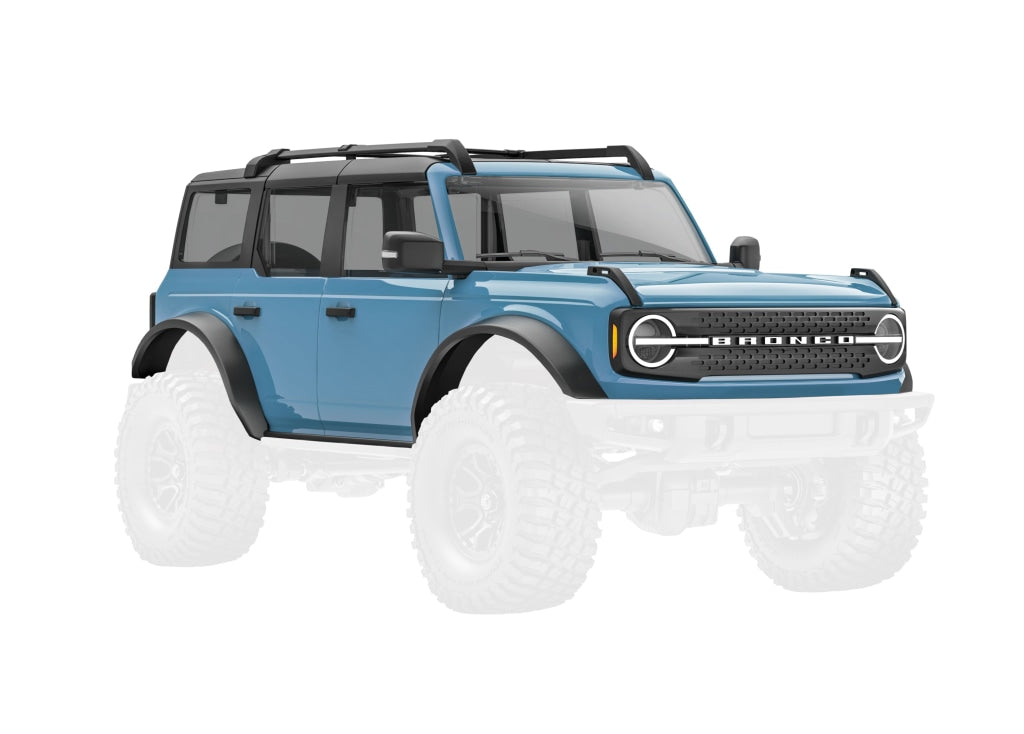 Traxxas - Body Ford Bronco Complete Area 51 (Includes Grille Side Mirrors Door Handles Fender Flares