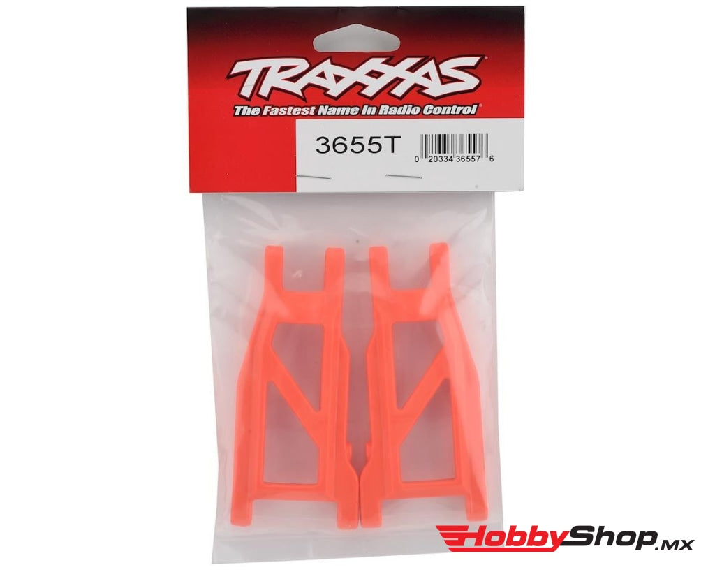 Traxxas - Brazos De Suspensión Naranja Delanteros O Traseros (Izquierdo Y Derecho) Reforzado (2