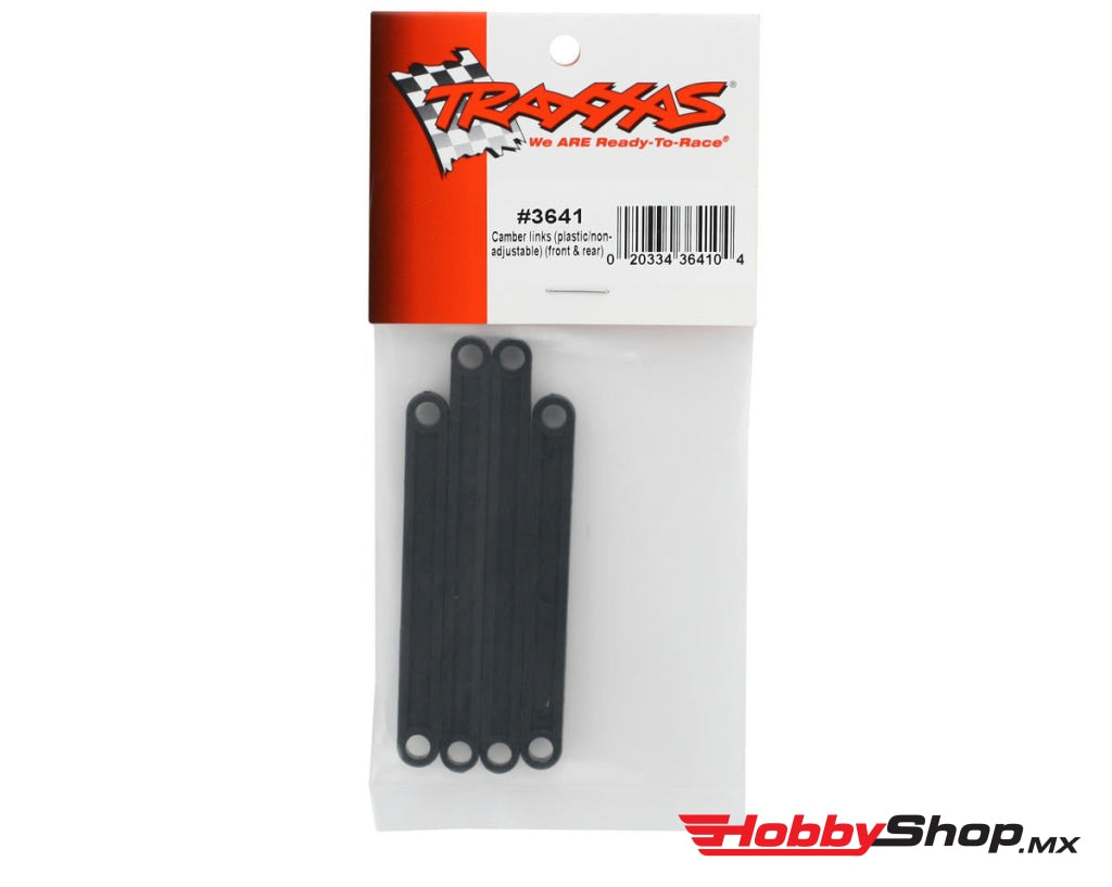 Traxxas - Camber Link Set (Plastic/Non-Adjustable) (Front & Rear) (Black) En Existencia