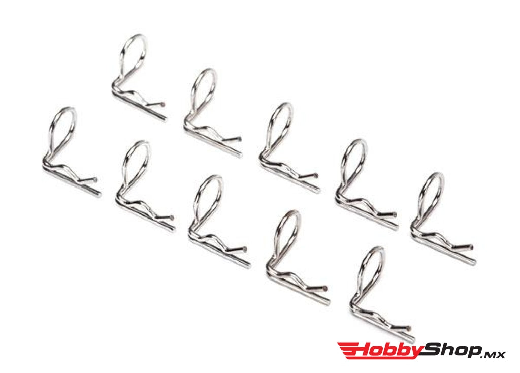 Traxxas - Clips Para La Carrocería (Clip De Montaje) En Ángulo 90 Grados (10 Piezas) En Existencia