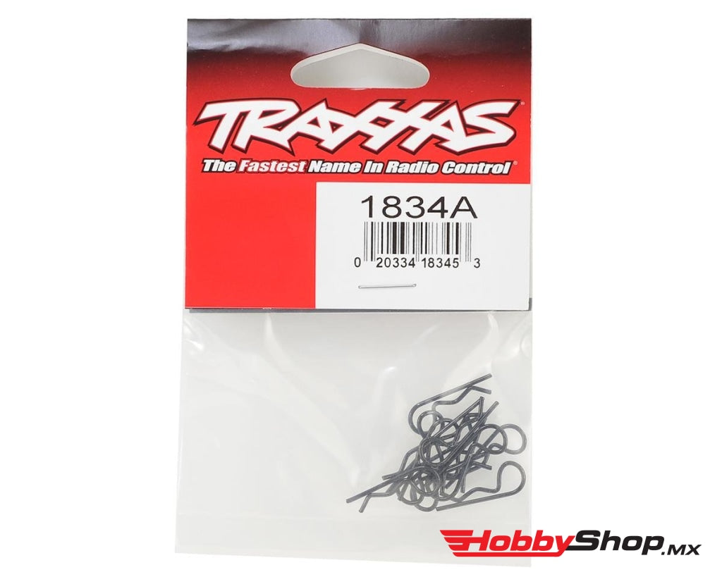 Traxxas - Clips Para La Carrocería Negros (12) (Tamaño Estándar) En Existencia