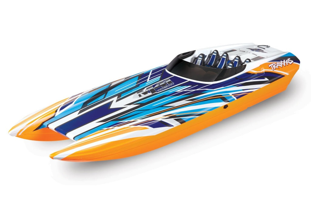 Traxxas - Dcb M41 Widebody-Catamaran Naranja Sobrepedido