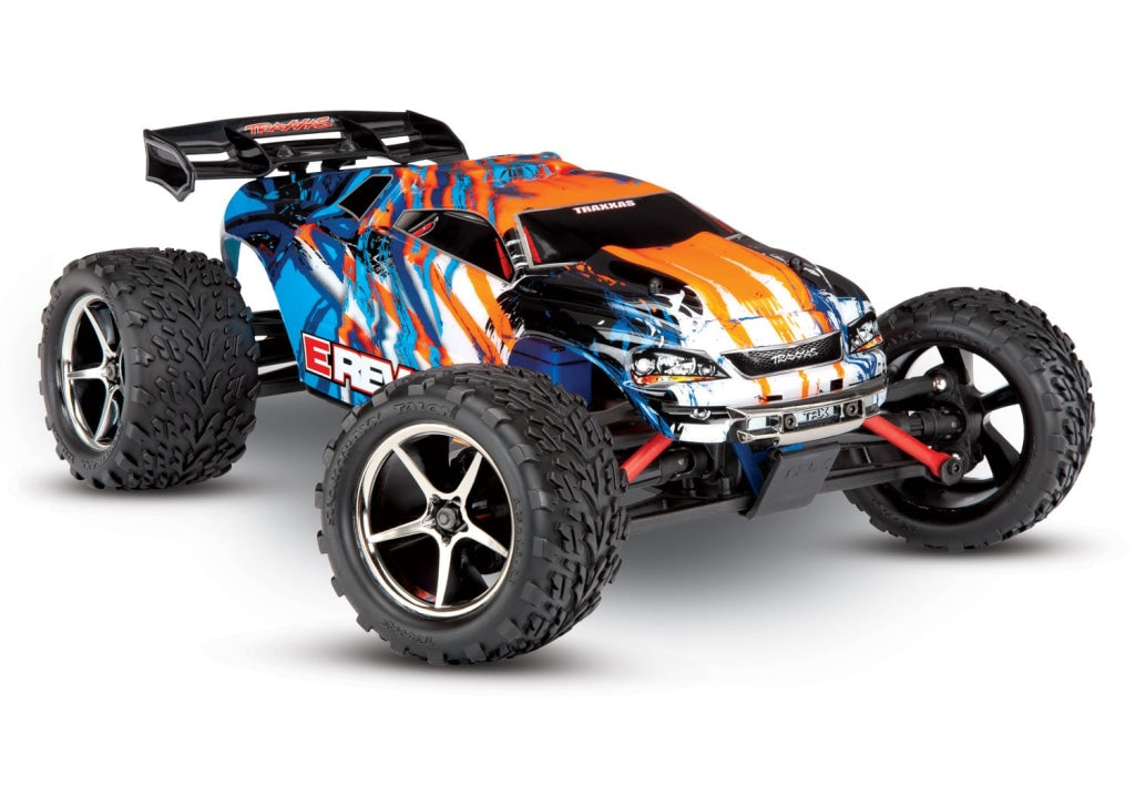 Traxxas - E-Revo 1/16 4Wd Brushed Rtr Truck Naranja Sobrepedido