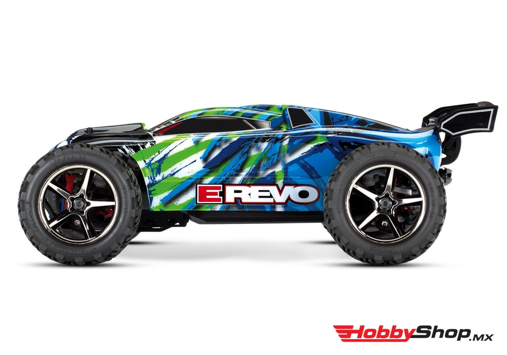 Traxxas - E-Revo 1/16 4Wd Brushed Rtr Truck Verde Sobrepedido