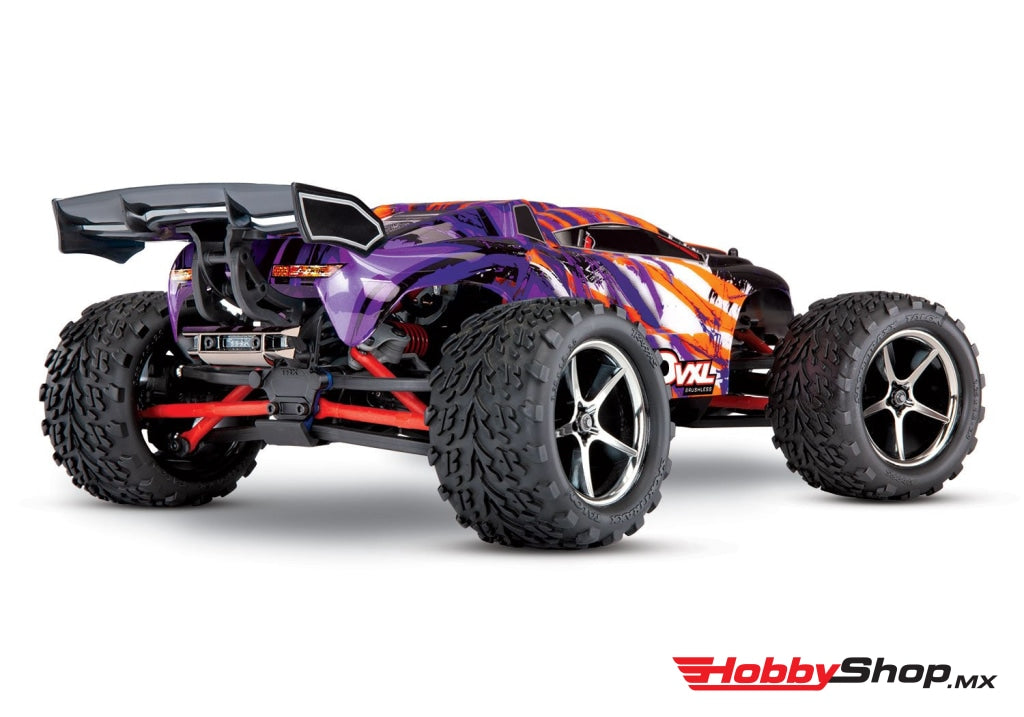 Traxxas - E-Revo Vxl 1/16 4Wd Brushless Rtr Truck Morado En Existencia