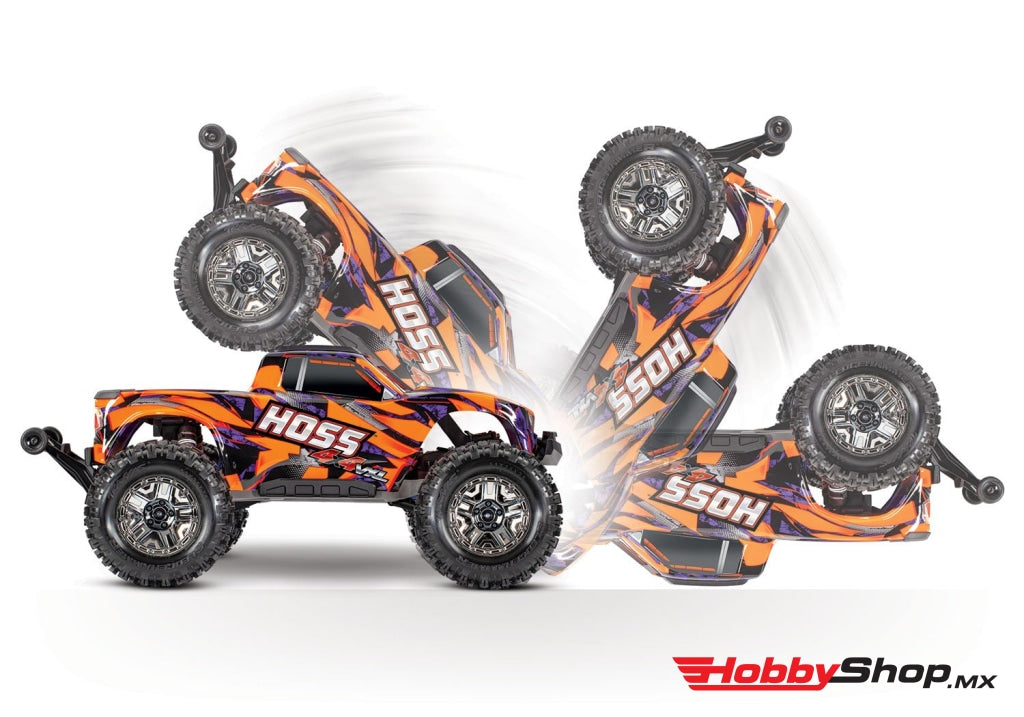 Traxxas - Hoss 4X4 Vxl 3S 4Wd Brushless Rtr Monster Truck W/tqi 2.4Ghz Radio Tsm & Self-Righting