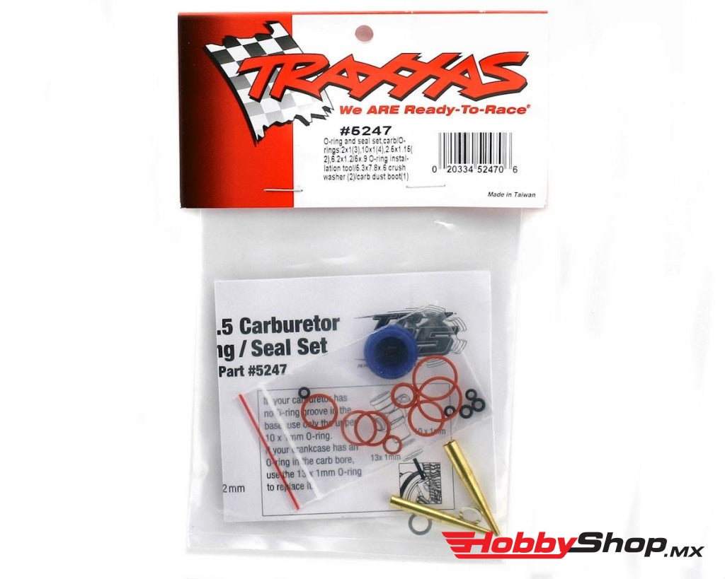 Traxxas - Juego De Juntas Tóricas Y Sellos Para 2.5 Carburador En Existencia