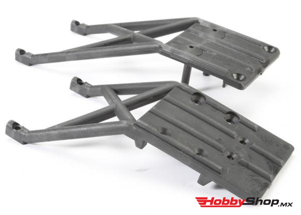 Traxxas - Juego De Placa Protectora Delantera Y Trasera (Negro) En Existencia