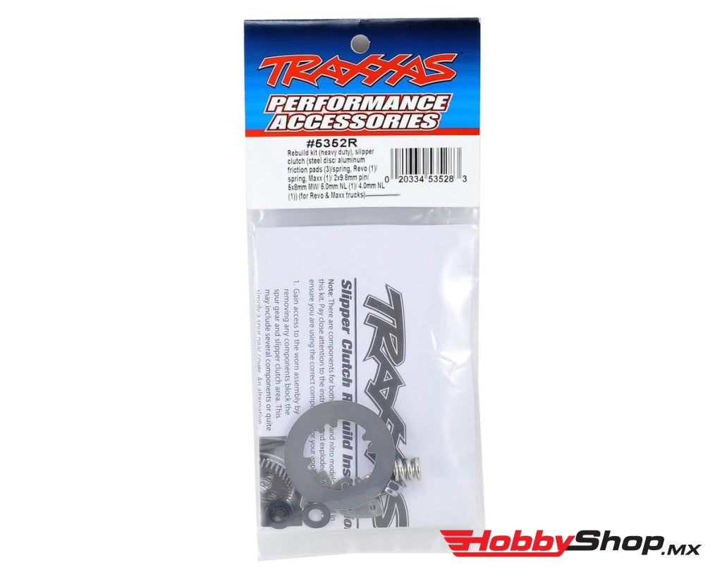 Traxxas - Kit De Reconstrucción (Servicio Pesado) Embrague Antirrebote (Disco Acero / Pastillas