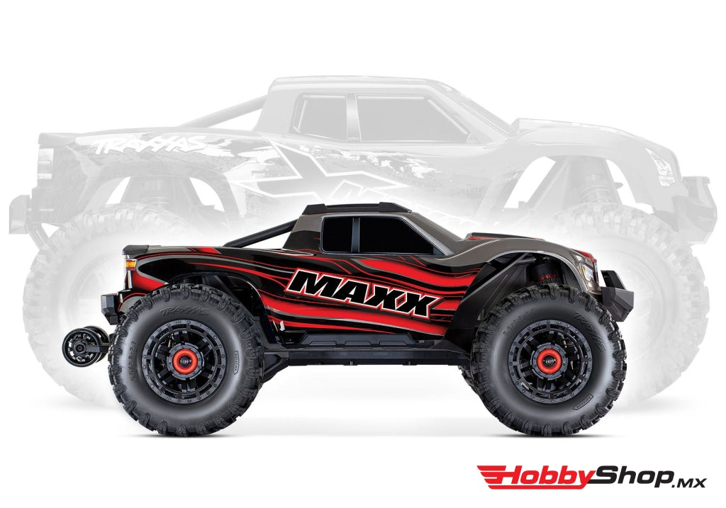 Traxxas - Maxx 1/10 Brushless Rtr 4Wd Monster Truck Roja Sobrepedido
