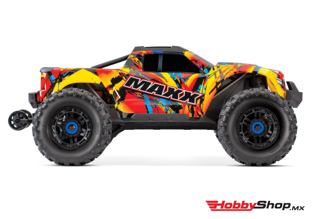Traxxas - Maxx 1/10 Brushless Rtr 4Wd Monster Truck Solar Flare En Existencia
