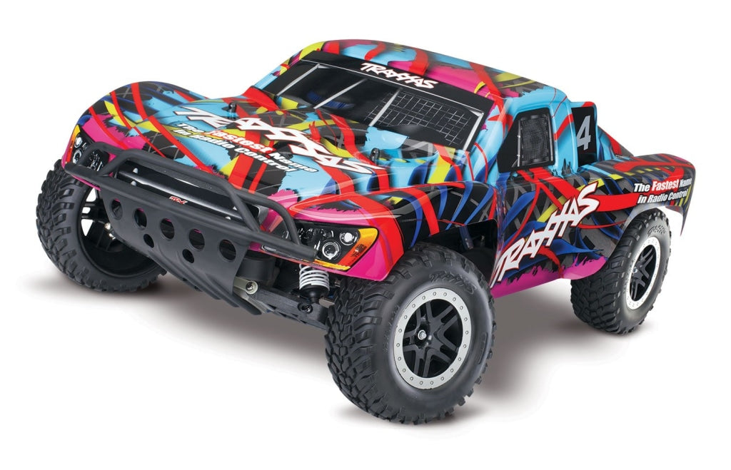 Traxxas - Nitro Slash 3.3 1/10 2Wd Rtr Sc Truck Hawaiian Edition Sobrepedido