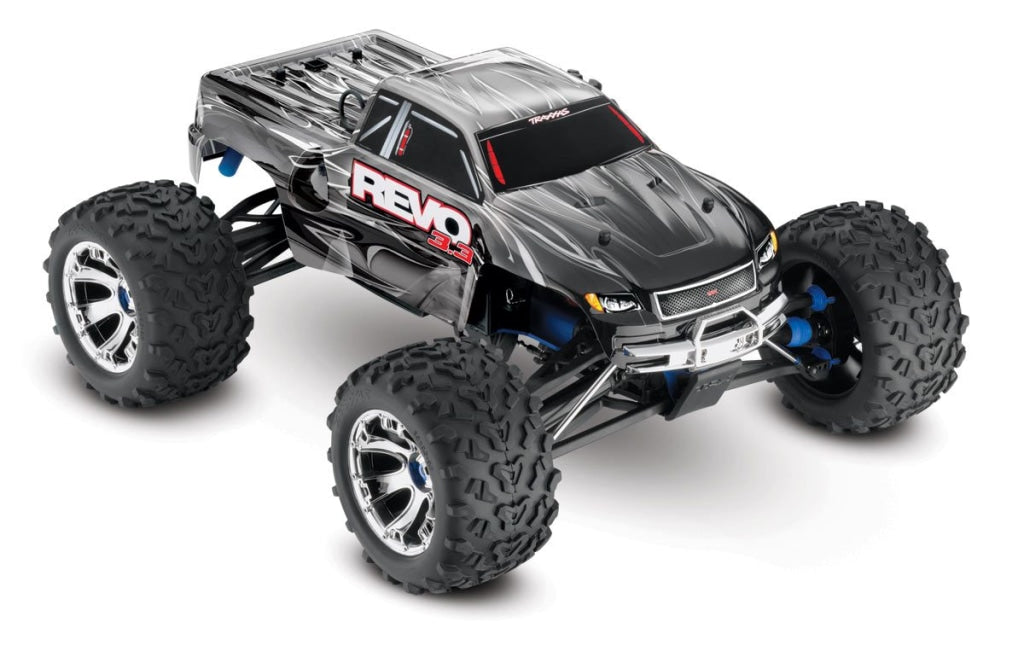Traxxas - Revo 3.3 4Wd Rtr Nitro Monster Truck W/tqi Plata Sobrepedido