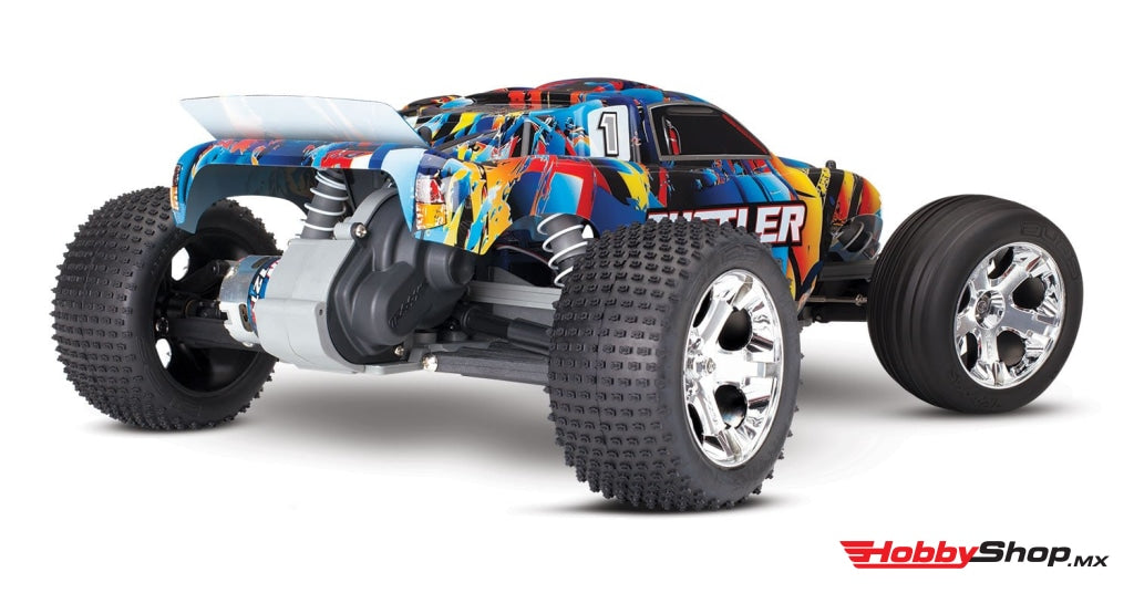 Traxxas - Rustler 1/10 Rtr 2Wd Electric Stadium Truck Rock N Roll Sobrepedido