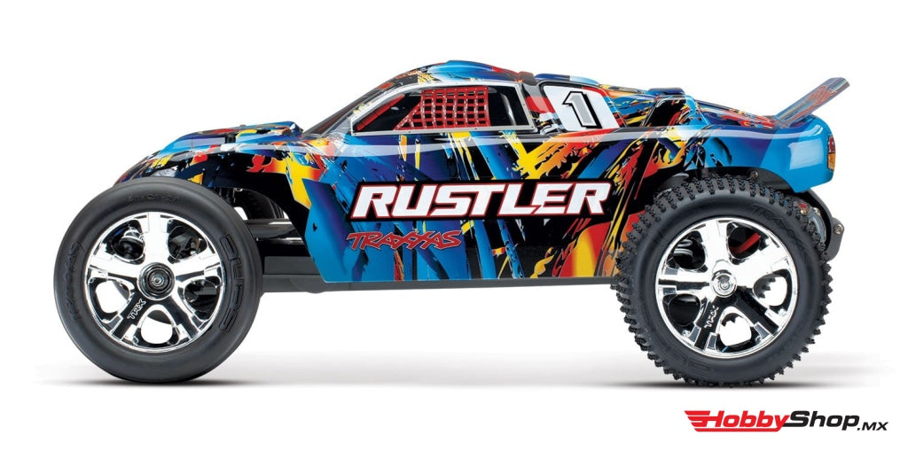 Traxxas - Rustler 1/10 Rtr 2Wd Electric Stadium Truck Rock N Roll Sobrepedido