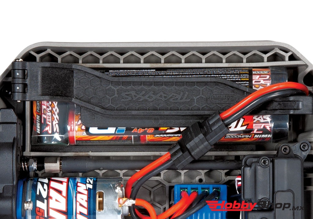 Traxxas - Rustler 4X4 1/10 4Wd Rtr Stadium Truck Azul Sobrepedido