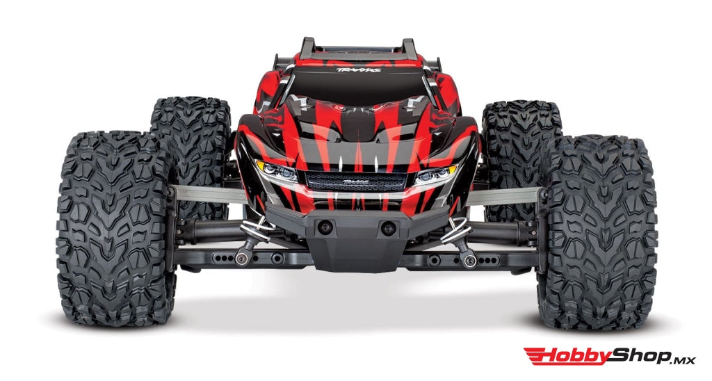 Traxxas - Rustler 4X4 1/10 4Wd Rtr Stadium Truck Rojo Sobrepedido